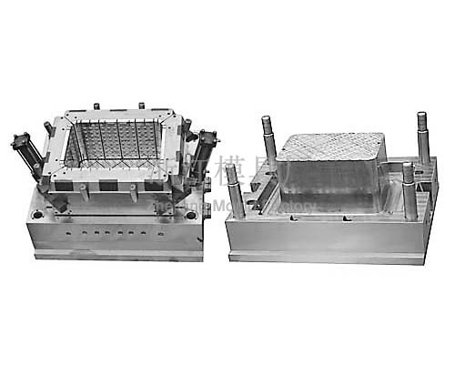 Turnover box mould